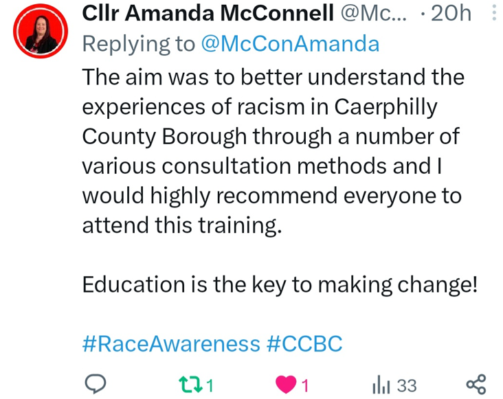 The continued commitment of Welsh councils in tackling racism