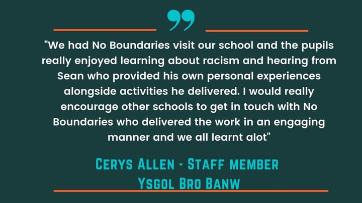 Our visit to Ysgol Bro Banw in Carmarthenshire